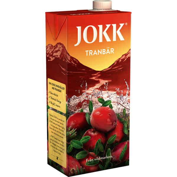 JOKK® Tranbär 1 liter