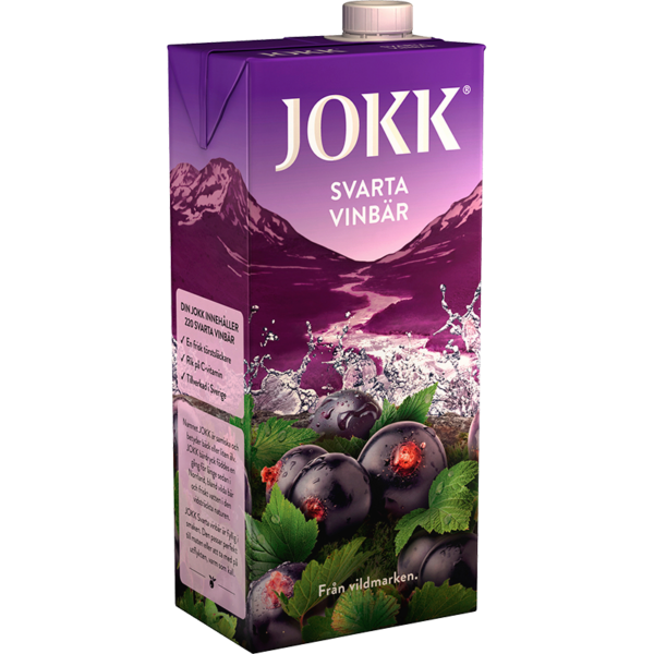 JOKK® Svarta vinbär 1 liter
